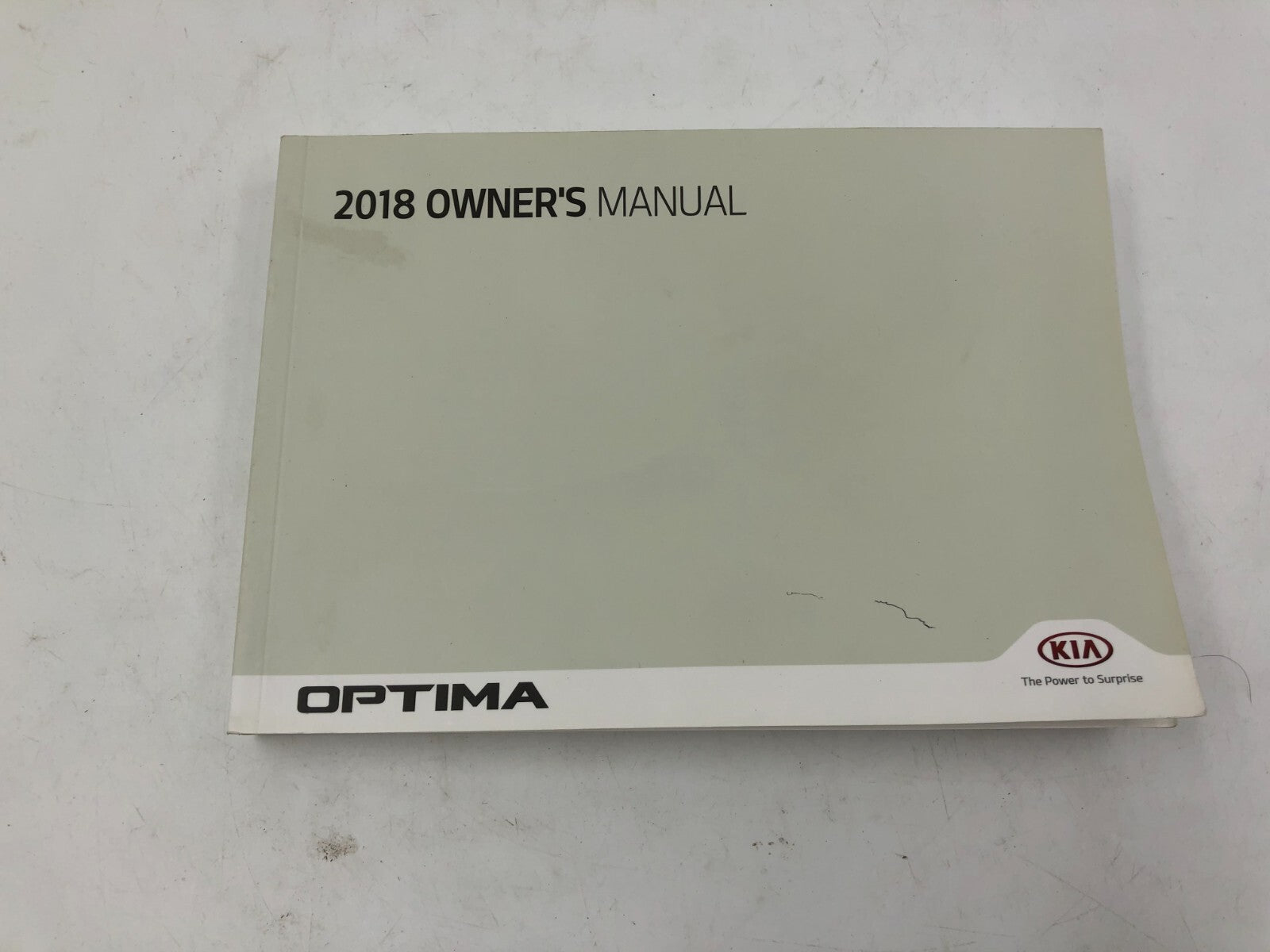 2018 Kia Optima Owners Manual Set with Case OEM A04B05008