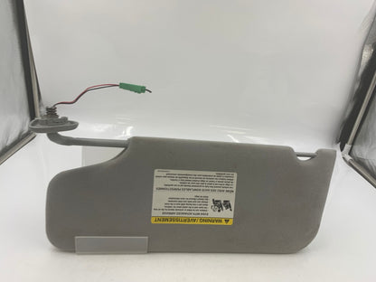 2005-2007 Ford Freestyle Passenger Sun Visor Illuminated Gray OEM E01B41084