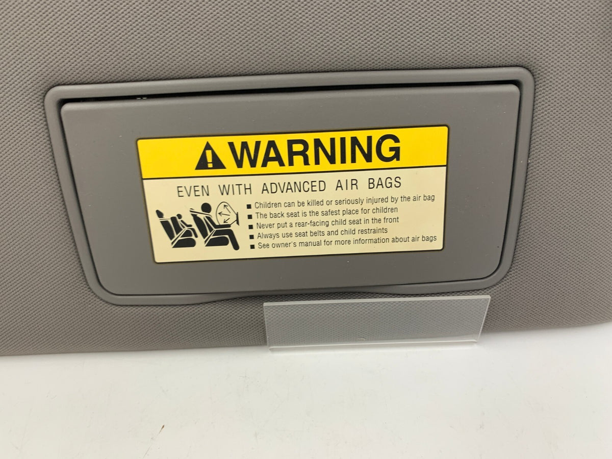 2006-2010 Honda Odyssey Passenger Sun Visor Gray Illuminated OEM A02B57006
