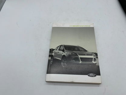 2016 Ford Escape Owners Manual Set with Case OEM D01B56003