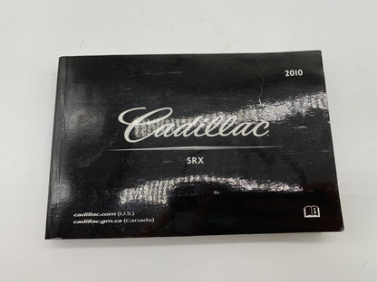 2010 Cadillac SRX Owners Manual Set with Case OEM C01B35005