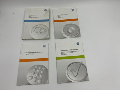 2014 Volkswagen Jetta Owners Manual Set OEM C04B68011