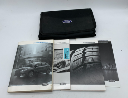 2016 Ford Focus Owners Manual Set with Case OEM C02B50023