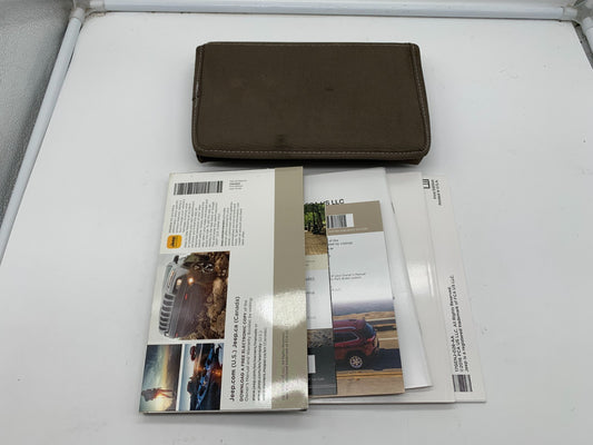 2017 Jeep Cherokee Owners Manual Set with Case OEM