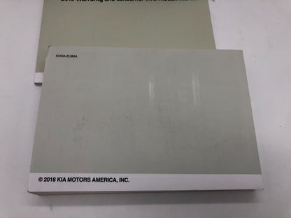 2019 Kia Optima Owners Manual Set with Case OEM A02B29004