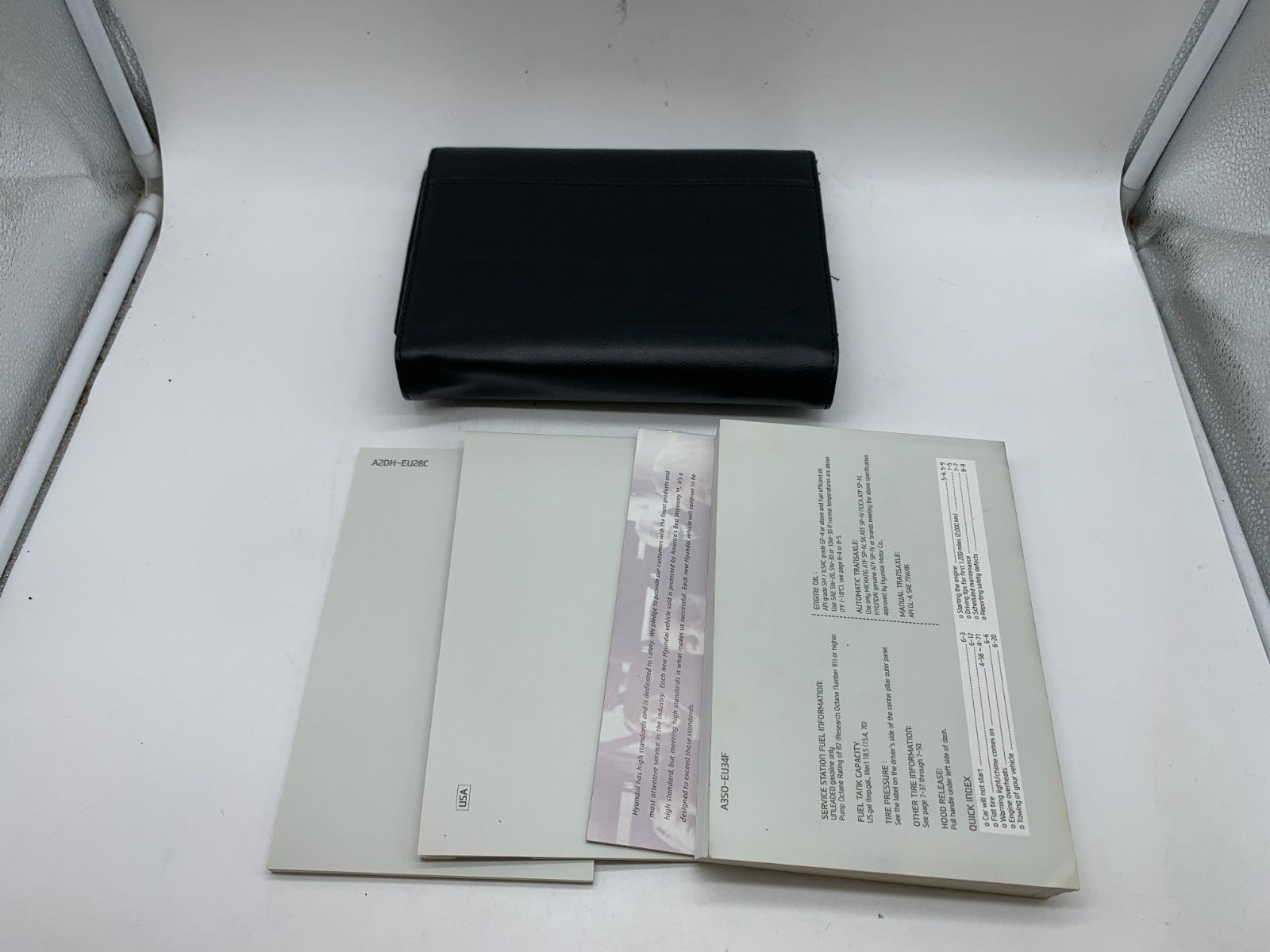 2013 Hyundai Sonata Owners Manual Set with Case OEM B01B27009
