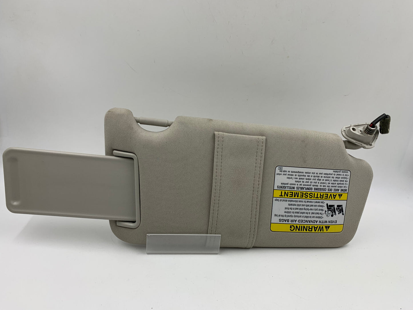 2010-2014 Subaru Legacy Driver Sun Visor Sunvisor Gray Illuminated OEM E03B66008