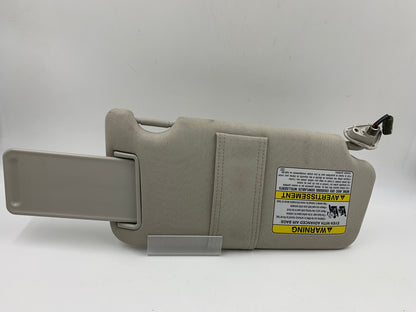 2010-2014 Subaru Legacy Driver Sun Visor Sunvisor Gray Illuminated OEM E03B66008