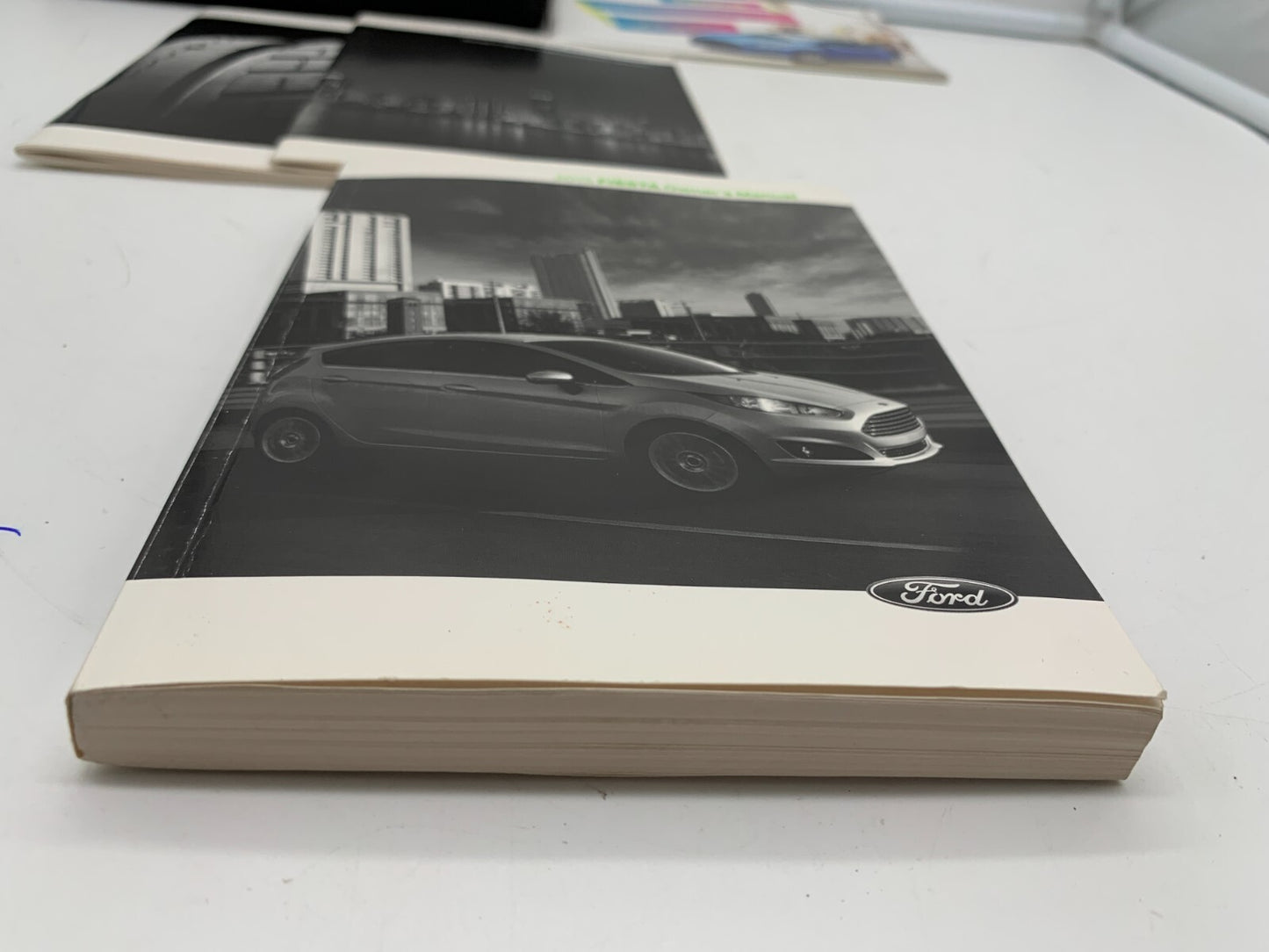 2015 Ford Fiesta Owners Manual Set with Case OEM E03B32010