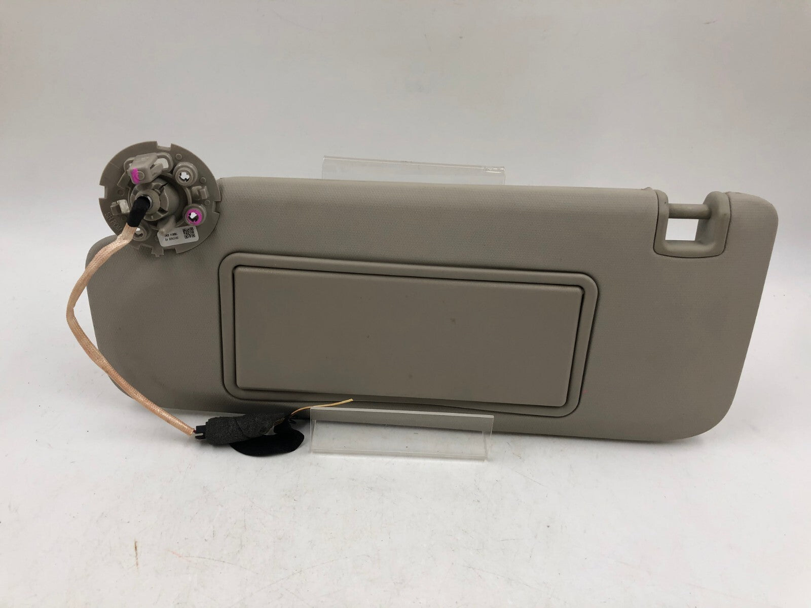 2018-2019 Buick Regal Driver Sun Visor Gray Illuminated OEM A02B34004