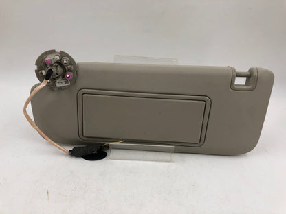 2018-2019 Buick Regal Driver Sun Visor Gray Illuminated OEM A02B34004