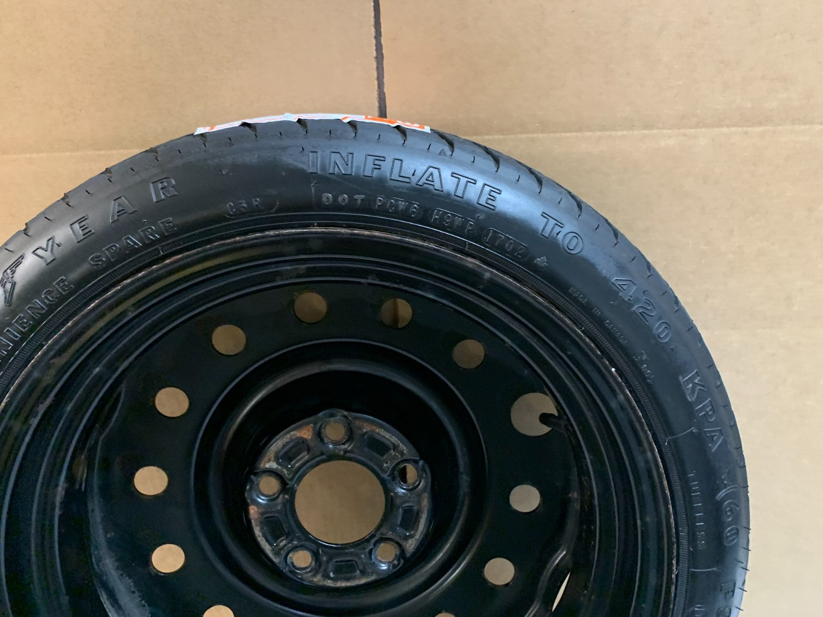 2006-2013 Mazda 6 Mazda6 16" Spare Tire Wheel Compact Donut T125/70D16 OEM