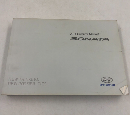 2014 Hyundai Sonata Owners Manual OEM E01B67009