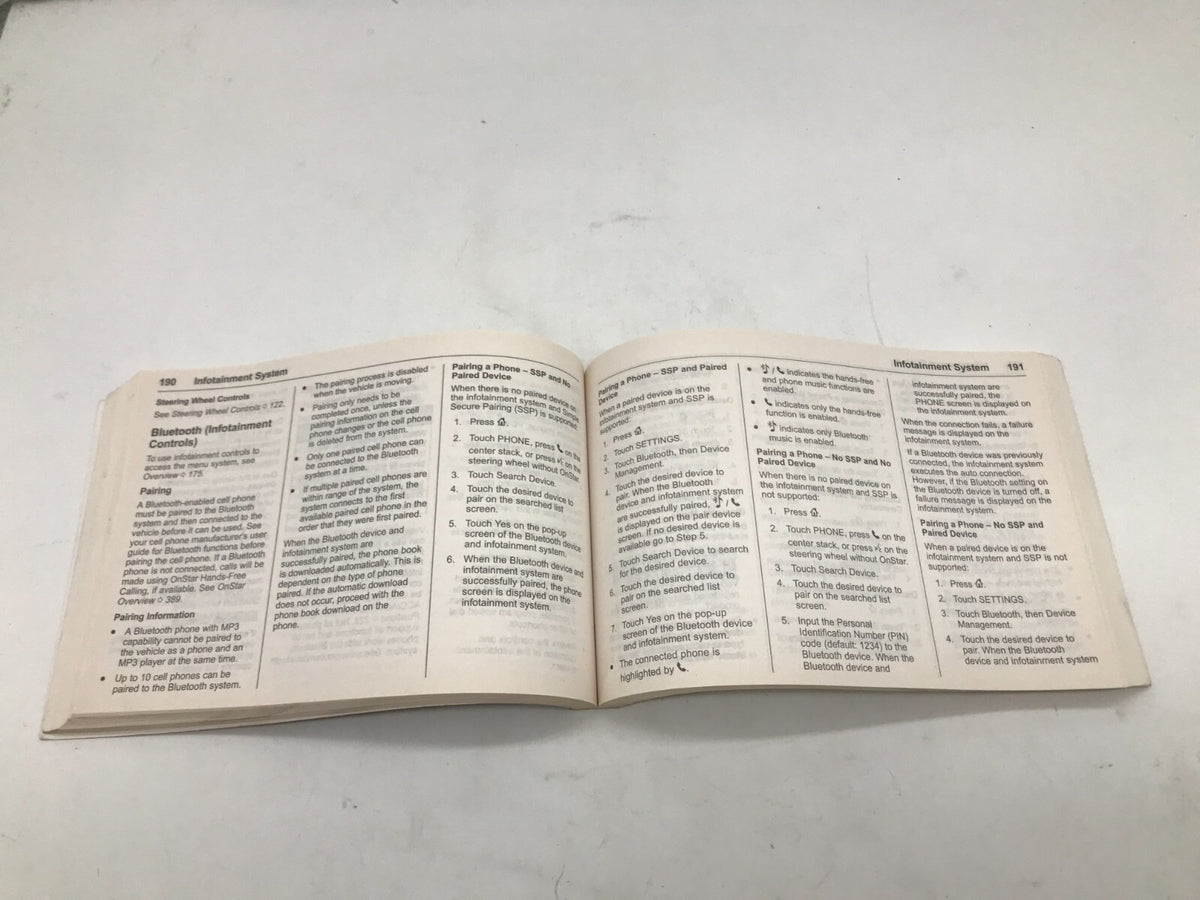 2018 Chevy Traverse Owners Manual OEM D04B24058