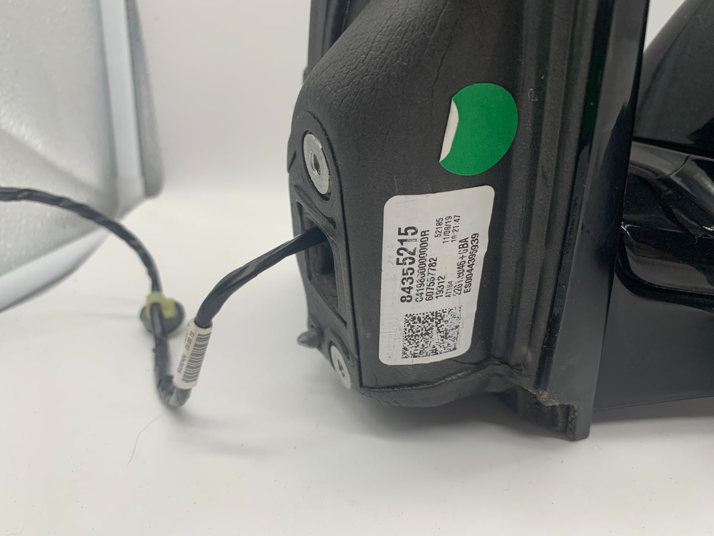 2018-2021 Chevrolet Traverse Passenger Power Door Mirror Black OEM A03B53030