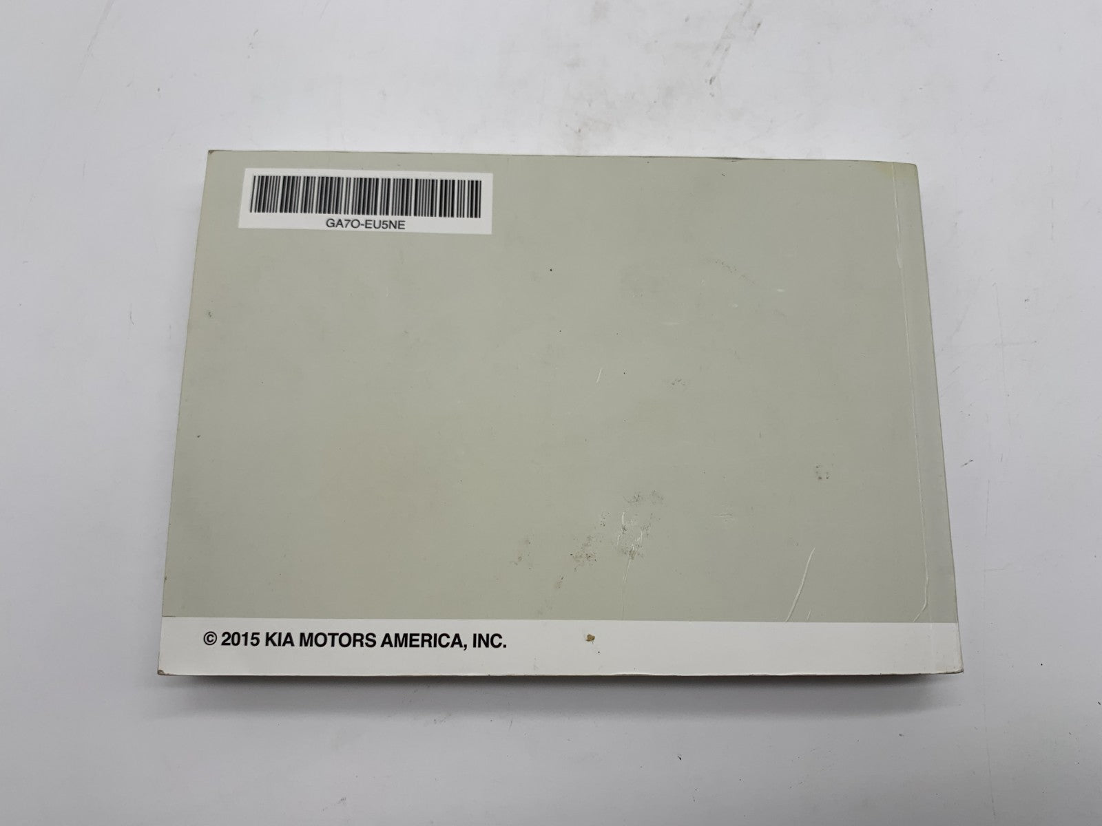 2016 Kia Forte Owners Manual OEM C01B29009