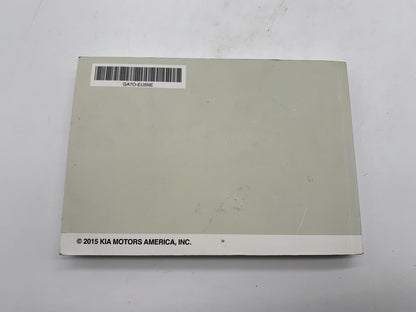 2016 Kia Forte Owners Manual OEM C01B29009