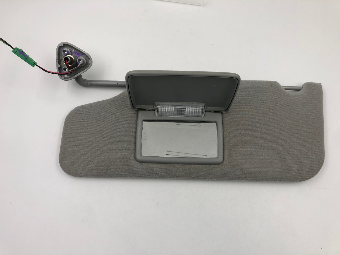 2005-2007 Ford Freestyle Driver Sun Visor Gray Illuminated OEM D04B28004