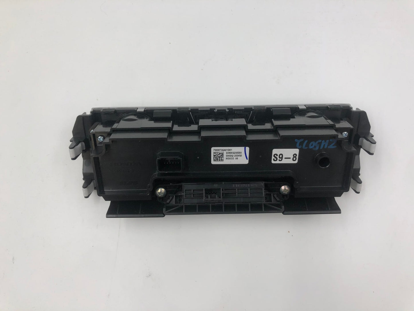 2016-2018 Honda Civic AC Heater Climate Control Unit OEM B03B03002