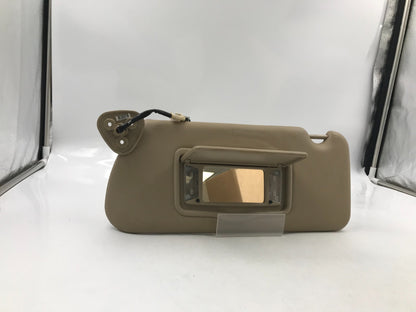 2003-2007 Cadillac CTS Driver Sun Visor Brown Illuminated OEM C03B64002