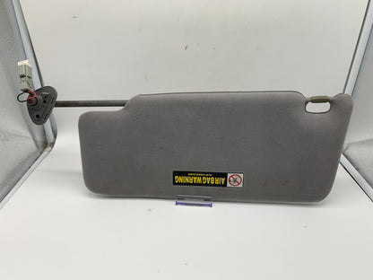2005-2008 Acura RL Passenger Sun Visor Gray Illuminated OEM B01B13030