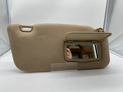 2006-2008 Subaru Forester Passenger Sun Visor Tan OEM C01B15002