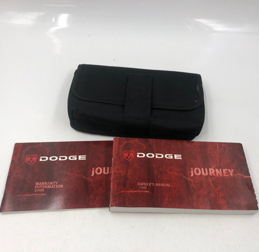 2009 Dodge Journey Owners Manual Set with Case OEM C02B38010