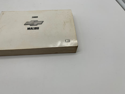 2008 Chevrolet Malibu Owners Manual OEM A01B30085