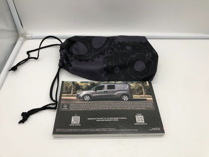 2022 Ram Promaster City Owners Manual with Case OEM R01B37002
