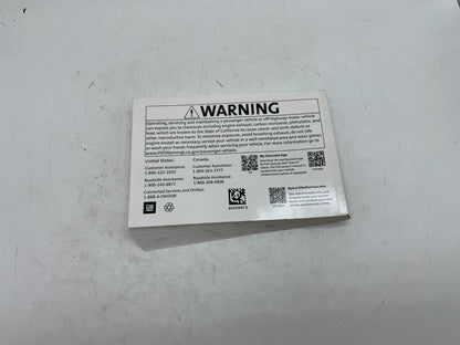 2021 Chevy Traverse Owners Manual OEM A03B43010