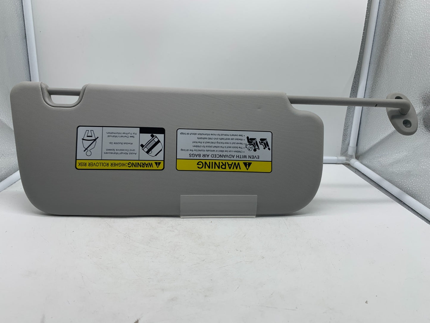 2014-2019 Kia Soul Driver Sun Visor Gray OEM A04B37026