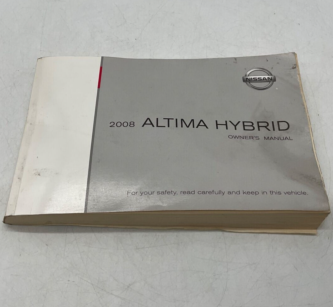 2009 Nissan Altima Hybrid Owners Manual OEM A01B21090
