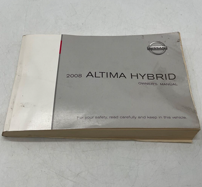 2009 Nissan Altima Hybrid Owners Manual OEM A01B21090