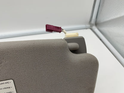 2009-2015 BMW 750i Driver Sun Visor Illuminated Gray OEM C02B28005