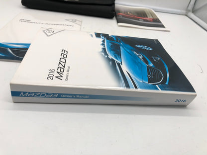 2014 Mazda 3 Owners Manual Set with Case OEM E01B23010