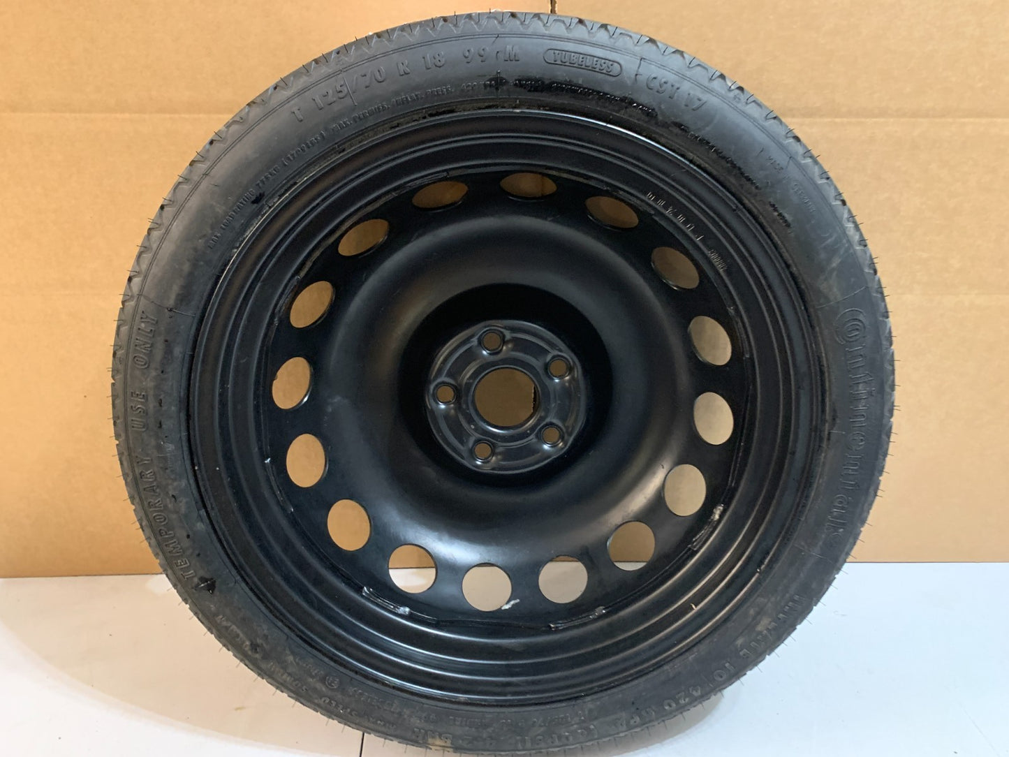 2009-2021 Volkswagen Jetta 18" Spare Tire Compact Donut T125/70R18