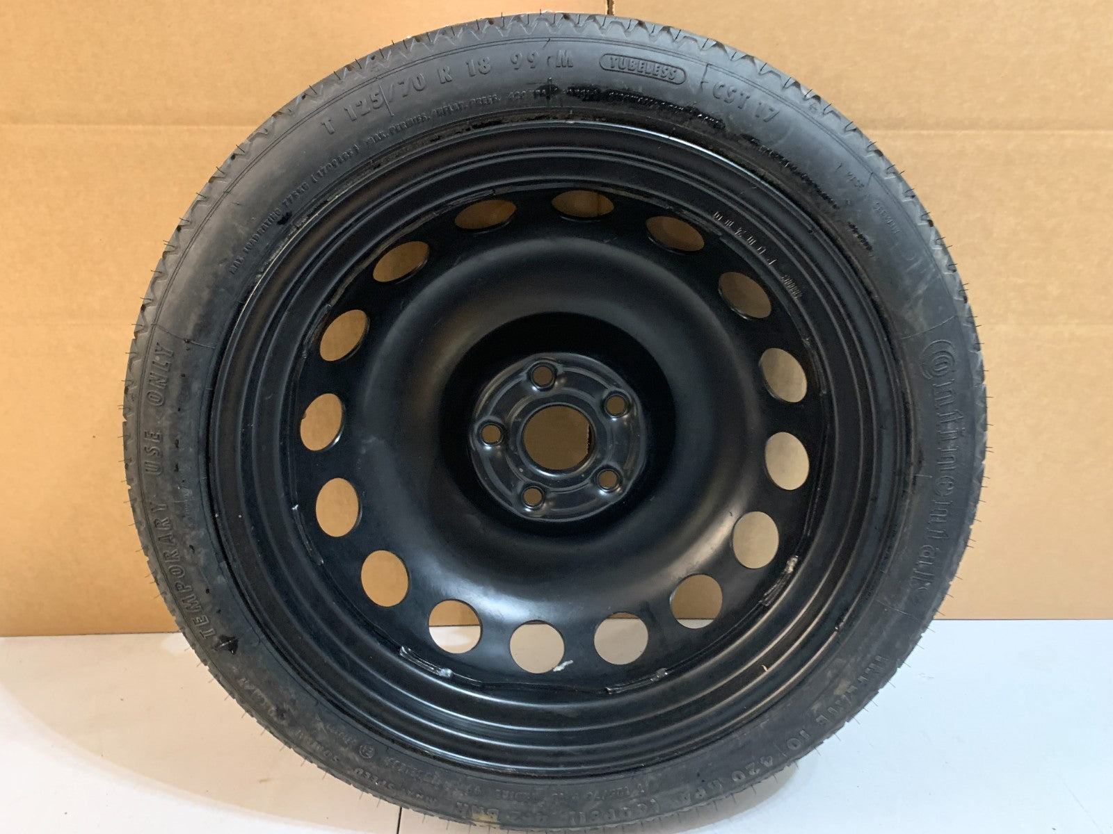 2009-2021 Volkswagen Jetta 18" Spare Tire Compact Donut T125/70R18