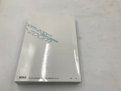 2014 Mazda CX-9 CX9 Owners Manual Set with Case OEM B02B18040