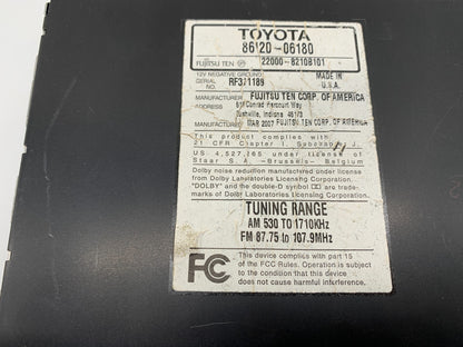 2007-2009 Toyota Camry AM FM CD Player Radio Receiver OEM C01B24020