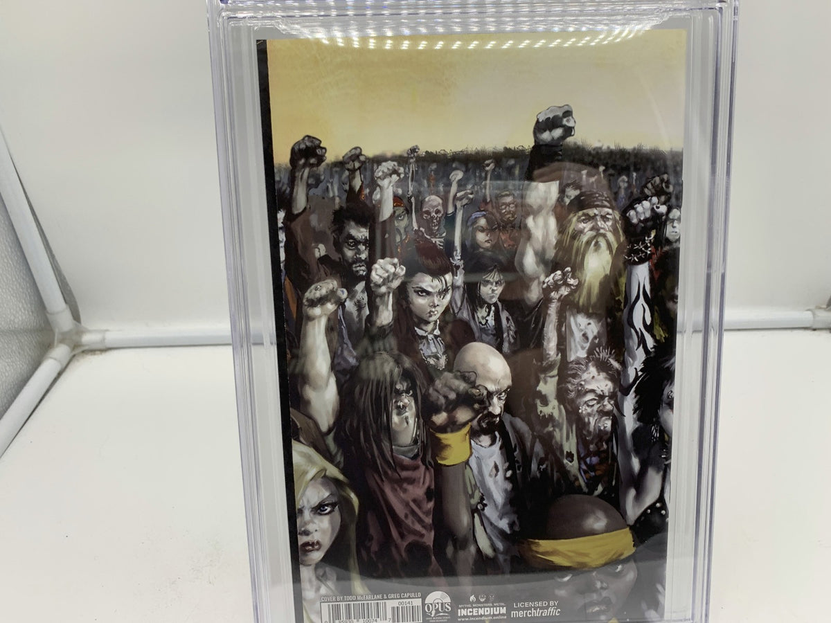 Disturbed Dark Messiah #1 CGC 9.8 Todd McFarlane Greg Capullo Cover