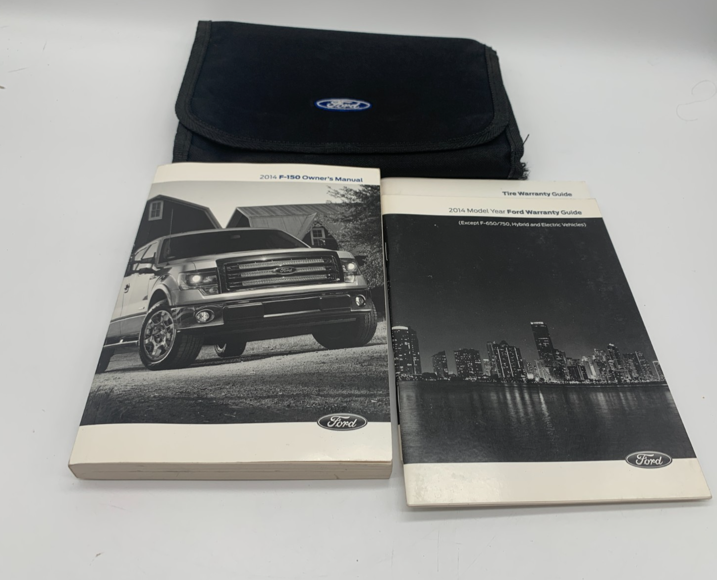 2014 Ford F-150 F150 Owners Manual Set with Case OEM A02B42032