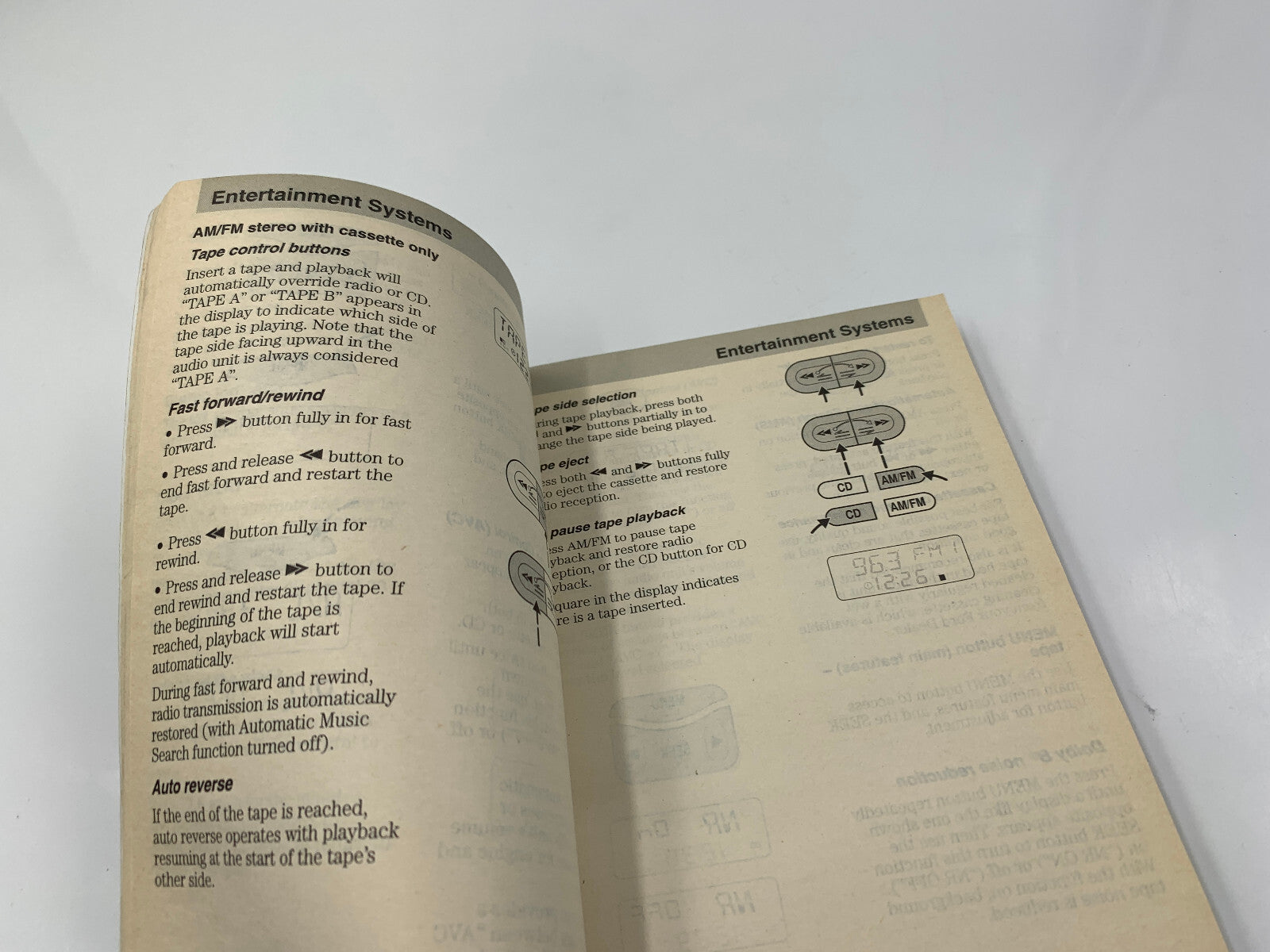 2002 Ford Focus Owners Manual OEM D03B36055