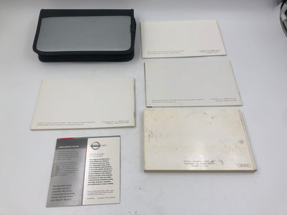 2009 Nissan Sentra Owners Manual Set with Case OEM E01B03008