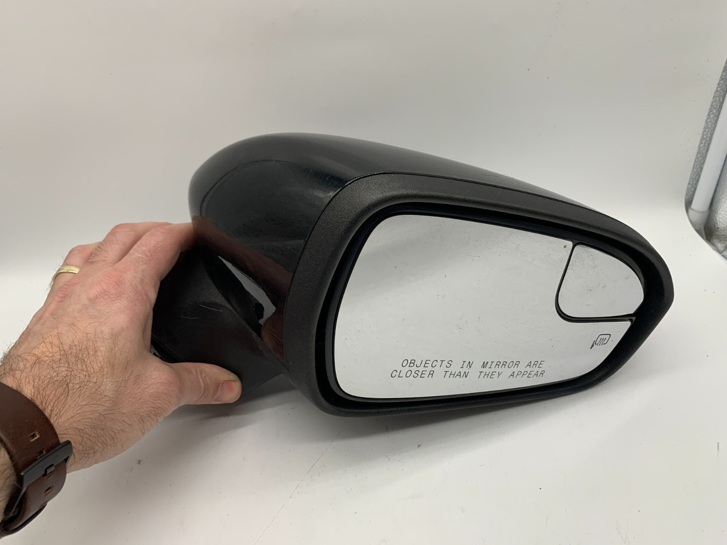 2018 Ford Fusion Passenger Side View Power Door Mirror Black OEM C04B48011