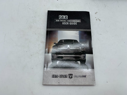 2013 Ram 1500 Owners Manual Users Guide Set with Case OEM B03B51017