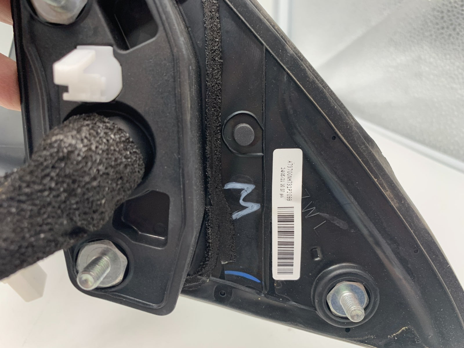 2016-2021 Honda HRV HR-V Driver Side Power Door Mirror Black OEM D03B04007