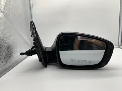 2012-2017 Hyundai Accent Passenger Side View Manual Door Mirror Black C03B06008