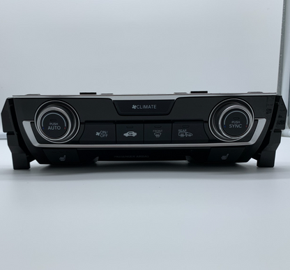 2016-2018 Honda Civic AC Heater Climate Control Unit OEM B01B55002