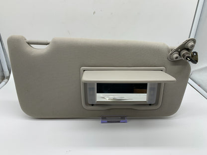 2010-2014 Subaru Legacy Passenger Sun Visor Gray Illuminated OEM A03B35004