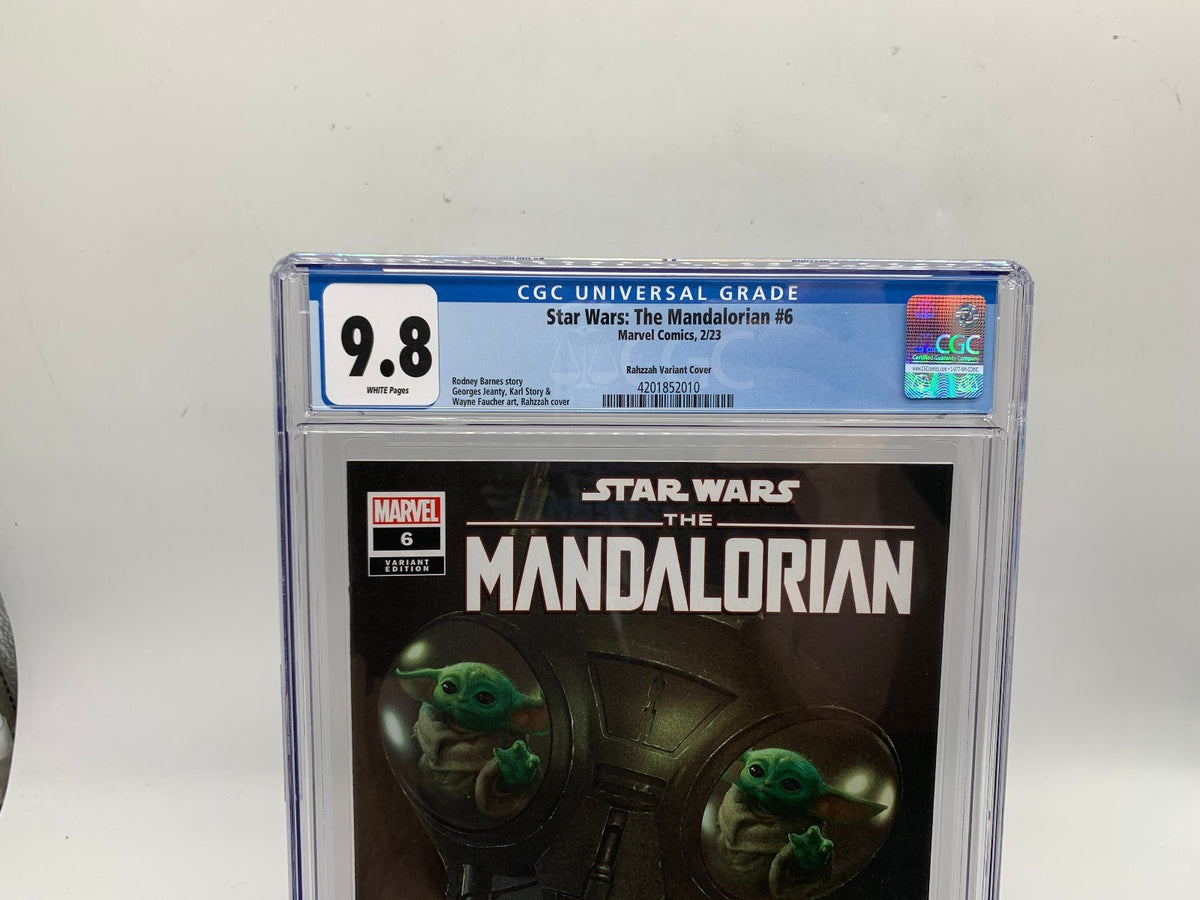 Star Wars The Mandalorian #6 CGC 9.8 Rahzzah 1:50 1st appearance of Burg